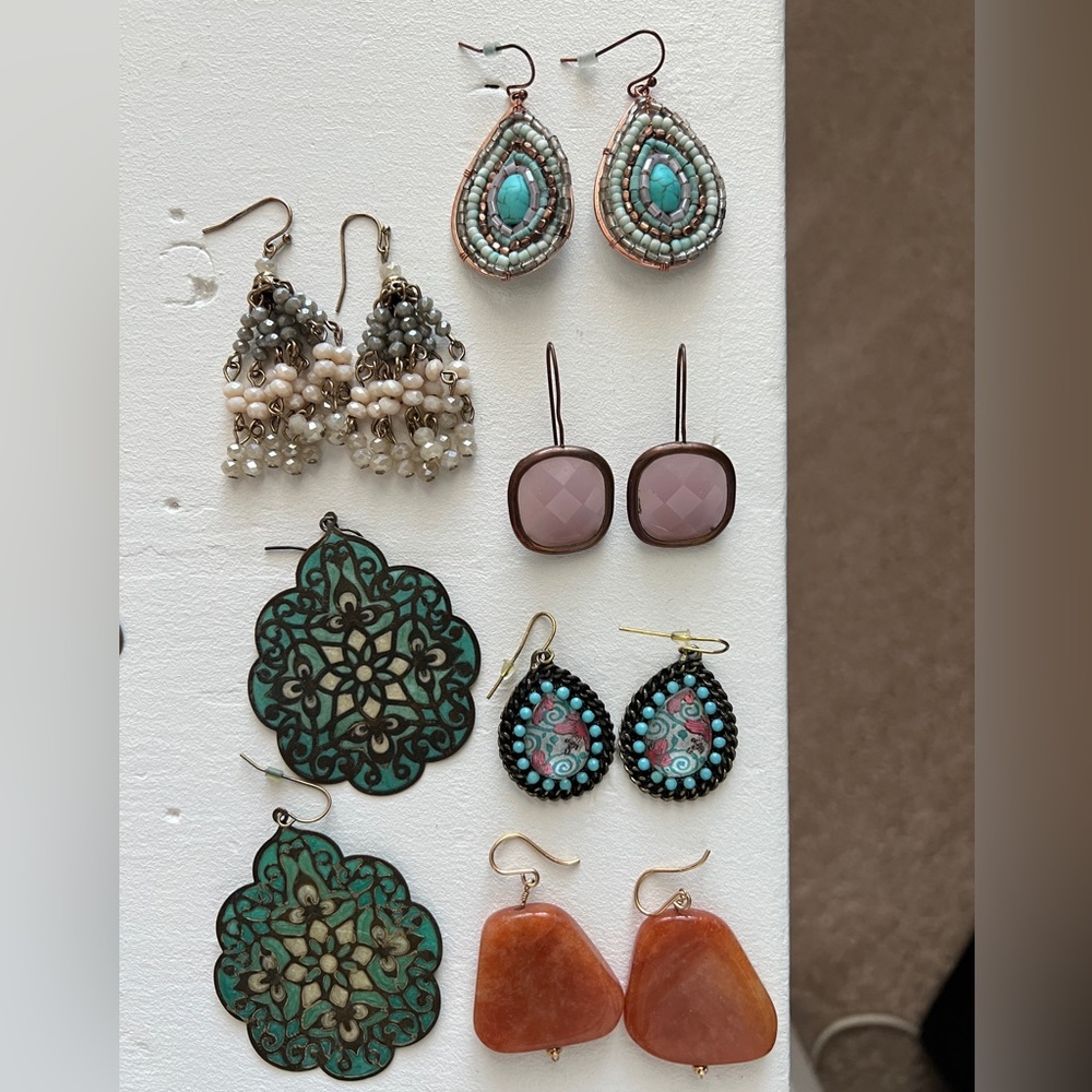 Anthropologie Loft Boho Earring Bundle